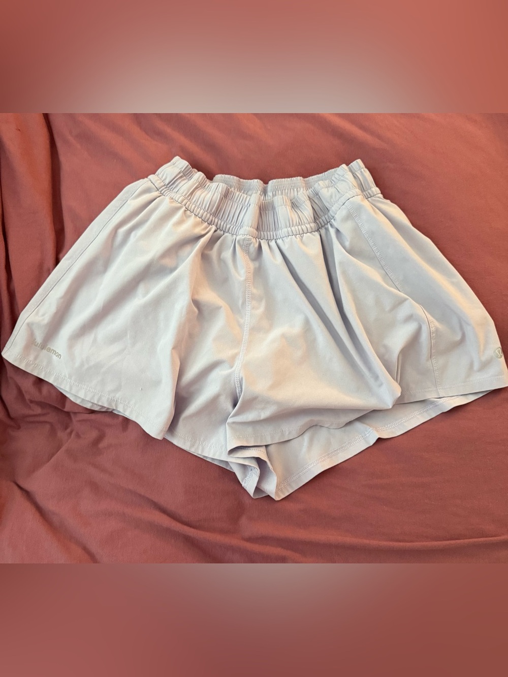 lululemon athletica Light Purple Athletic Flow Shorts